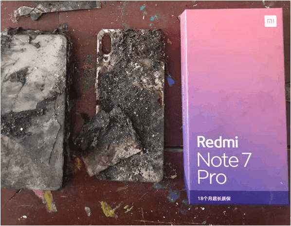 Redmi Note 7 Pro in fiamme (1)